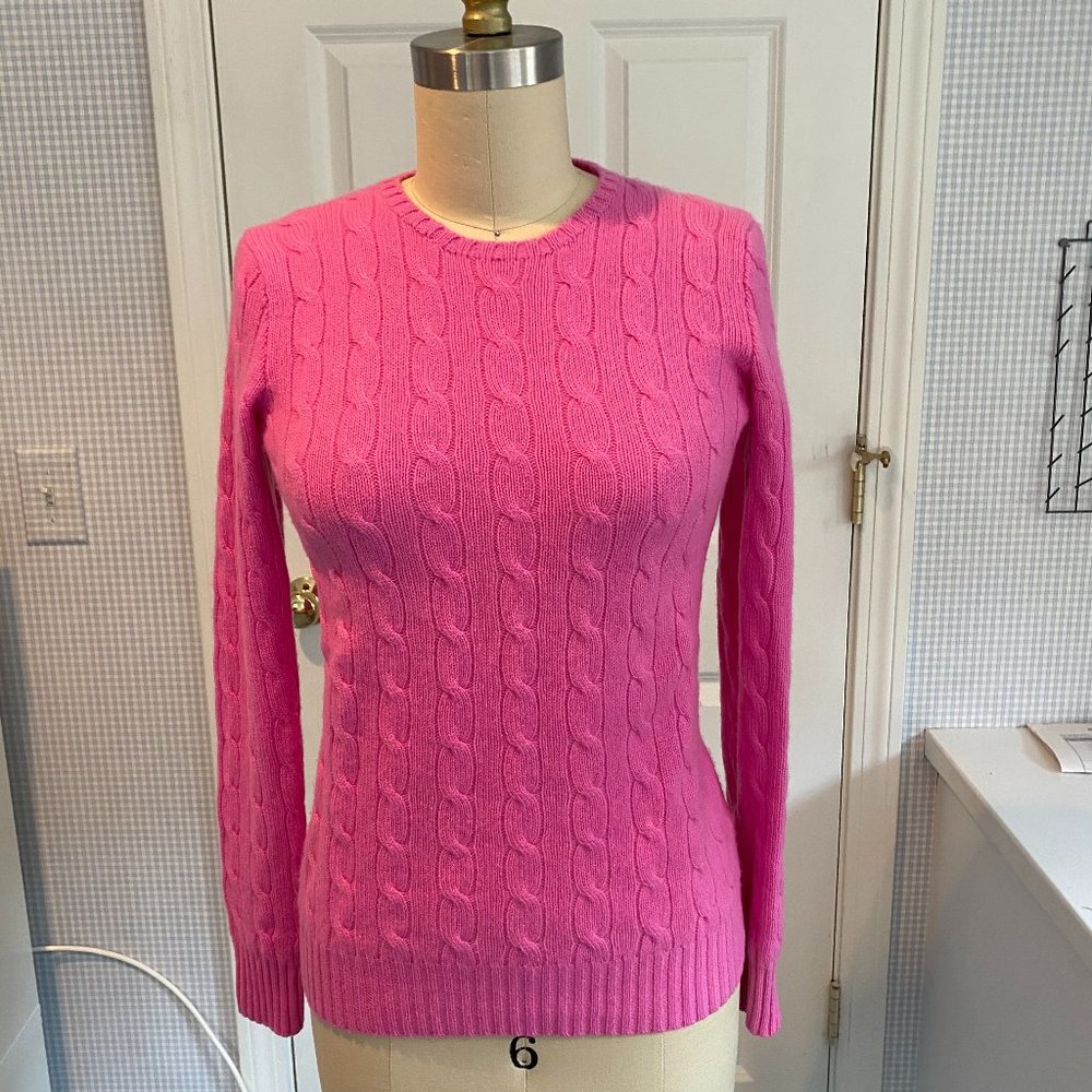 Ralph Lauren Cashmere Sweater Size Small Slim Fit